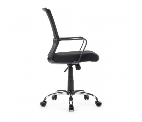 Кресло Riva Chair Mint (1029MB) черный пластик компьютерное
