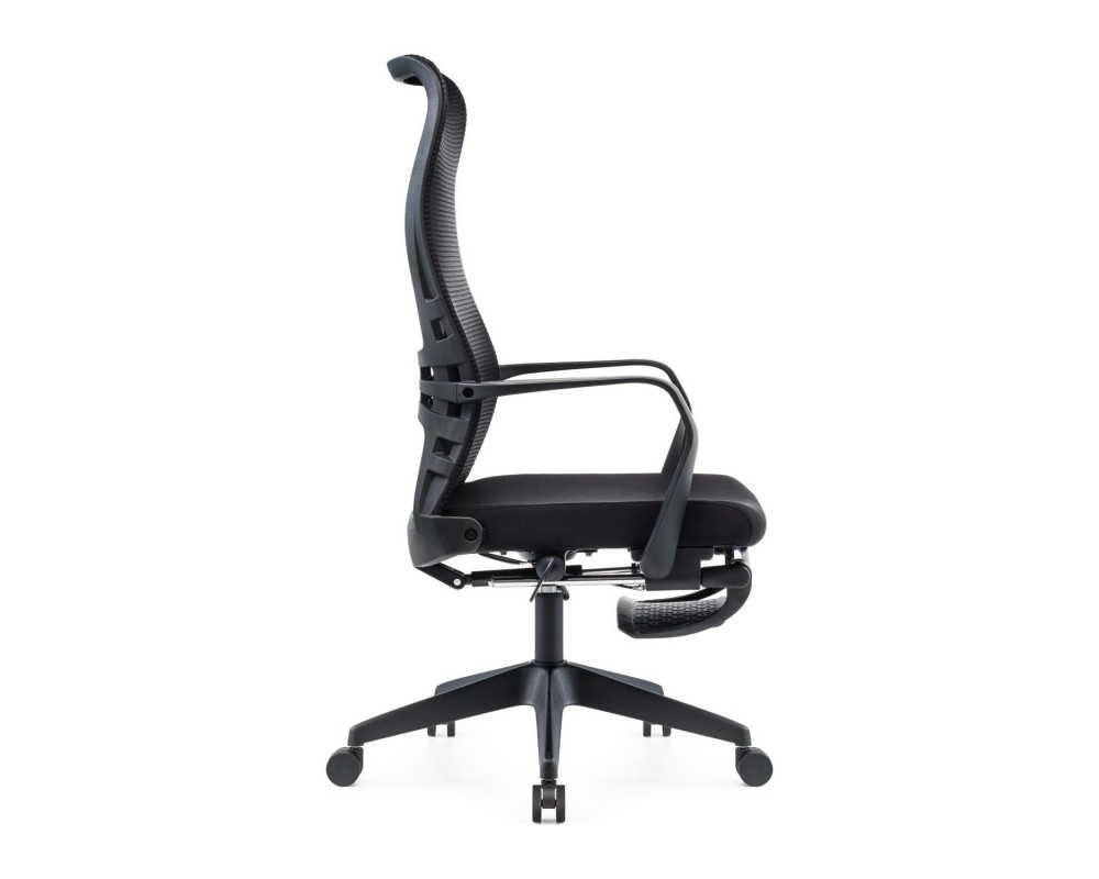 Кресло VIKING-51 M121-1 | Сетка/Ткань, Черный