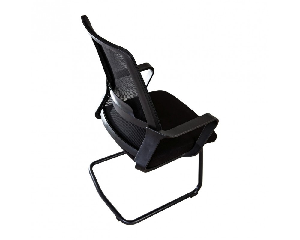Кресло VIKING-93 MAS-V817 | Сетка/Ткань, Черный