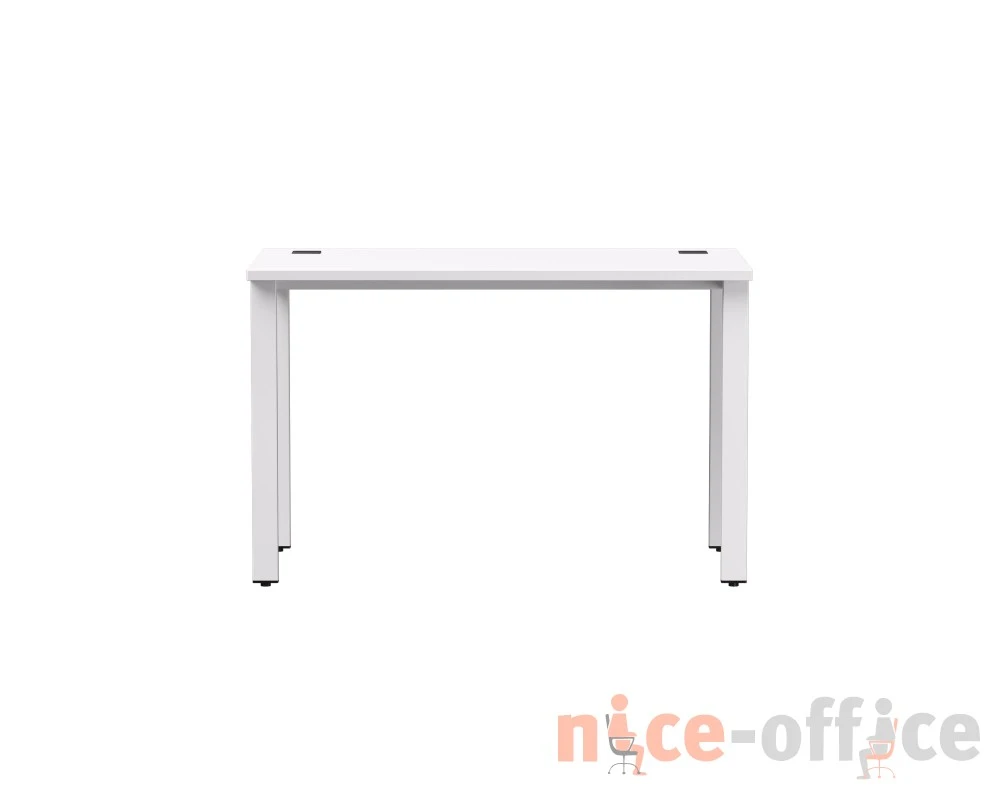 Стол прямой на металлокаркасе 1180х670х755 мм Everprof ЭВО / EVO Белый/Белый