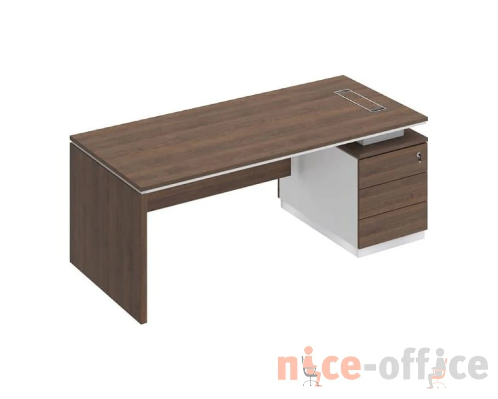 Стол руководителя на опорной тумбе СИ 110 City