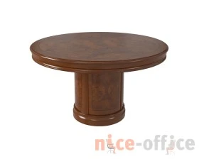 Стол для совещаний круглый полуглянцевый 1800х1800х780 Artmoble images