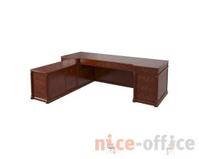 Стол руководителя матовый, левый 2500х1900х780 Artmoble images