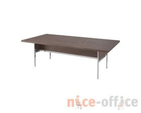 Стол для совещаний матовый, хром. опоры 2400х1200х750 Gallery images