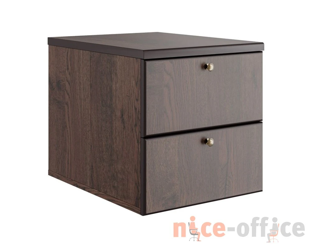 Тумба подвесная с 2 ящиками Кэпитал / Capital Дуб апрельский