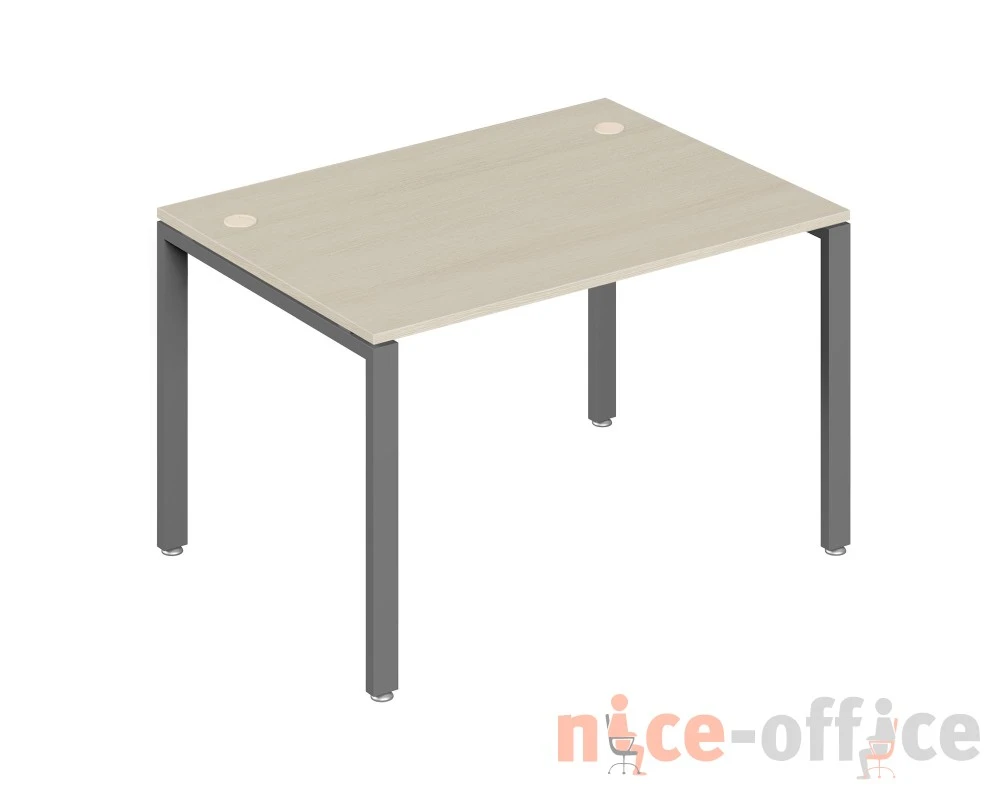 Стол письменный на металлоопорах 120x72x75 Тренд Метал / Trend Metal Дуб феррара/Антрацит