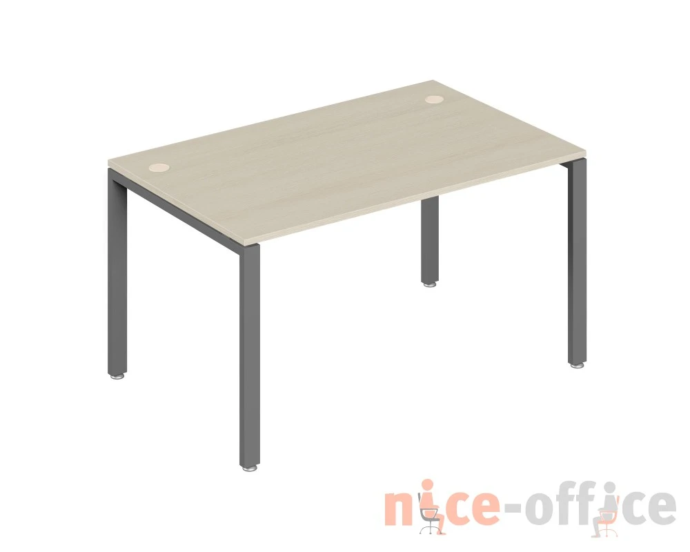 Стол письменный на металлоопорах 140x72x75 Тренд Метал / Trend Metal Дуб феррара/Антрацит