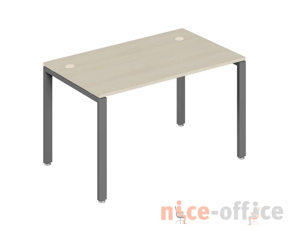 Стол письменный на металлоопорах 120x60x75 Тренд Метал / Trend Metal Дуб феррара/Антрацит
