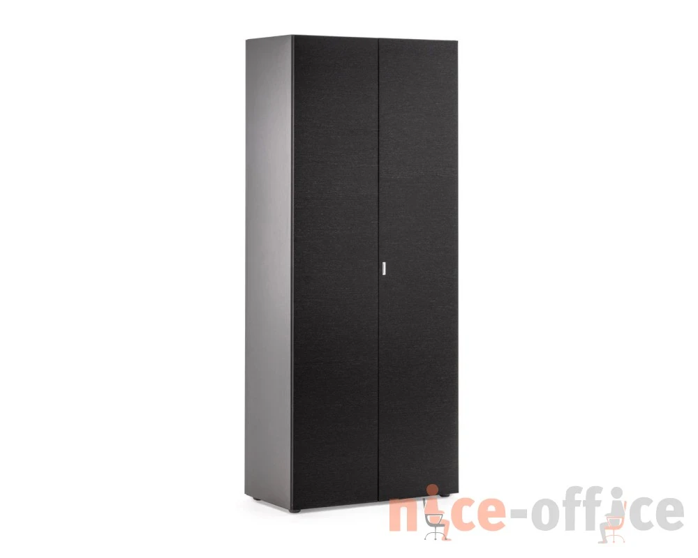 Шкаф для бумаг H.193 шпон 80x44x193,8 Alea Черное дерево