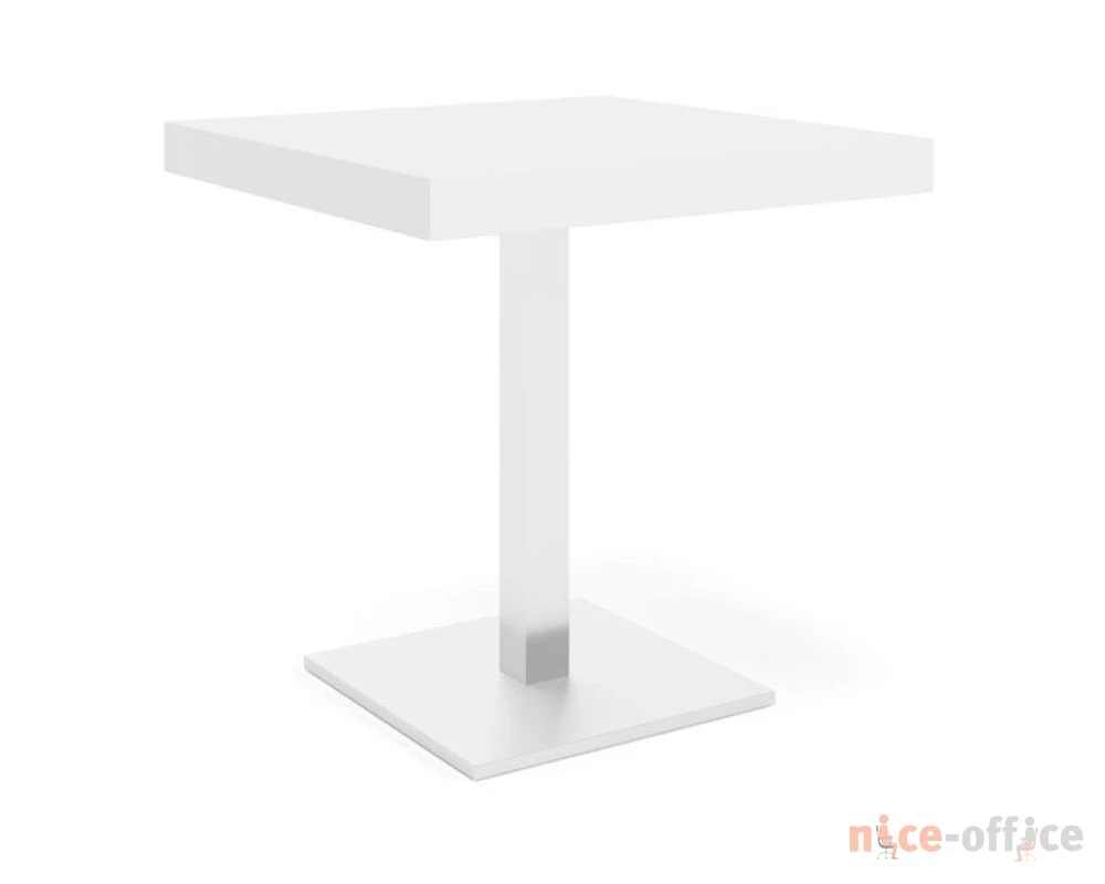Стол для переговоров 75,5x75,5x75 Kyo Белый матовый
