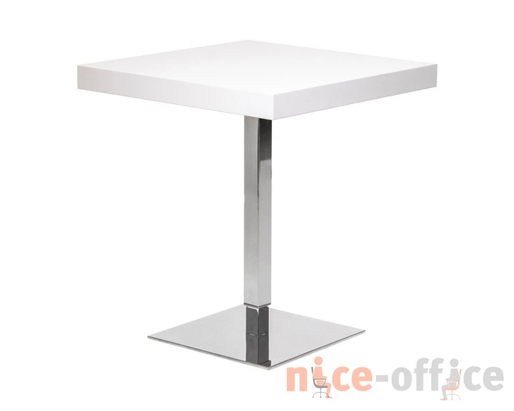 Стол Sit-to-Stand 75x75x111 Kyo Белый матовый