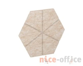 Настенная панель шестигранная (6 лучей) VE.NP-6G6L-100 200x173x12 Акустикс / AcustiX images