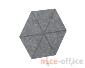 Настенная панель шестигранная (6 лучей) VE.NP-6G6LU-300 600x520x12 Акустикс / AcustiX images
