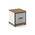 Сандал янтарный/Белый бриллиант/Металл черный/Сатин