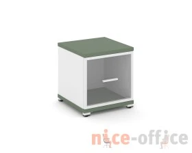 Шкаф 1 узкая секция, 1 ниша CN.STU-113 RPW W 420x420x450 Концепт / Concept images