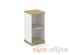 Шкаф 1 узкая секция, 2 ниши CN.STU.E-213 SP W 420x420x818 Концепт / Concept images