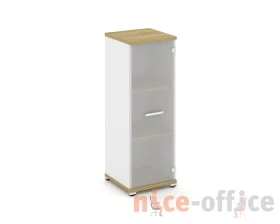 Шкаф 1 узкая секция, 3 ниши CN.STU.E-316 SM W 420x420x1186 Концепт / Concept images