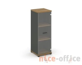 Шкаф 1 узкая секция, 3 ниши CN.STU.E-316 SP A 420x420x1186 Концепт / Concept images