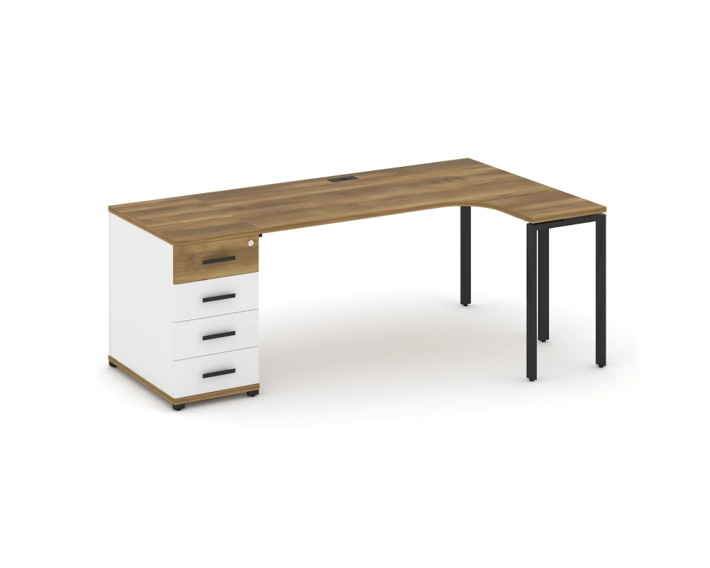 Стол эргономичный CN.SA-402(R) B 2000x1180x750 Концепт / Concept