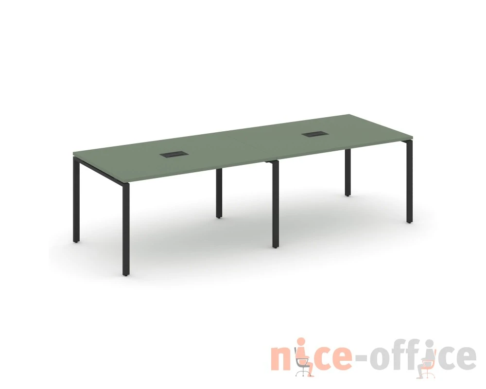 Стол переговорный (2 столешницы) CN.PRG-024 3160x980x750 Концепт / Concept