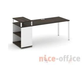 Стол рабочий с опорным стеллажом с верх. горизонтом CN.SP-208 2000x720x917 Концепт / Concept images