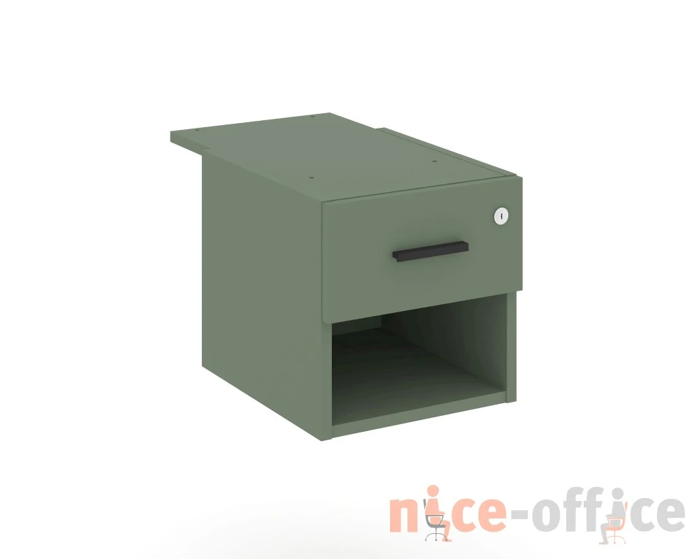 Тумба с открытой нишей и 1 ящ. CN.PT-005 B 347x573x352 Концепт / Concept