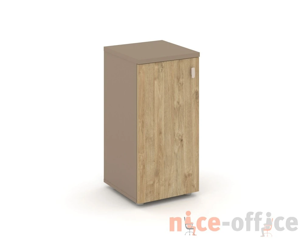 Шкаф низкий узкий левый (1 низкий фасад ЛДСП) 40x42x82,3 Эстетика / Estetica