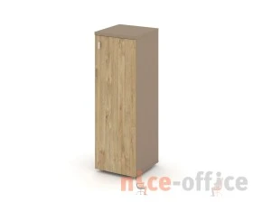 Шкаф средний узкий правый (1 средний фасад ЛДСП) 40x42x120,7 Эстетика / Estetica images