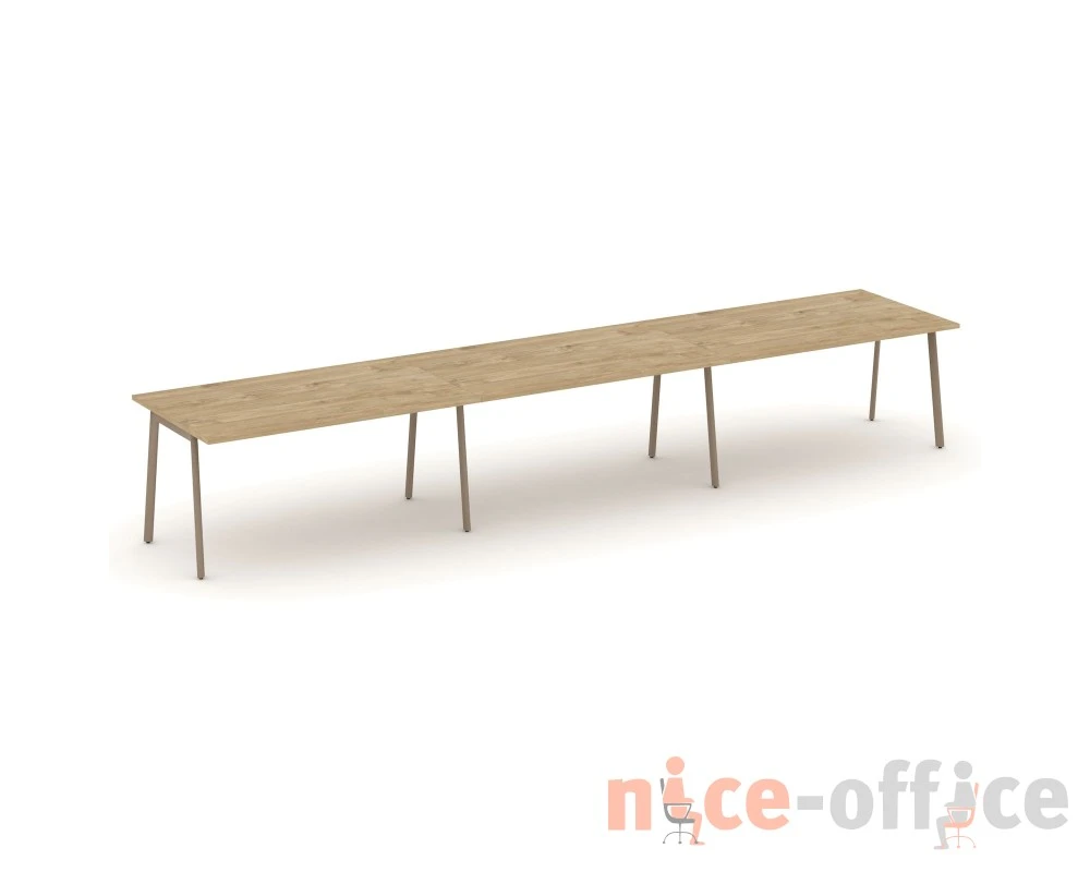 Стол переговорный на плоскоовальной трубе 474x98x75 Эстетика / Estetica