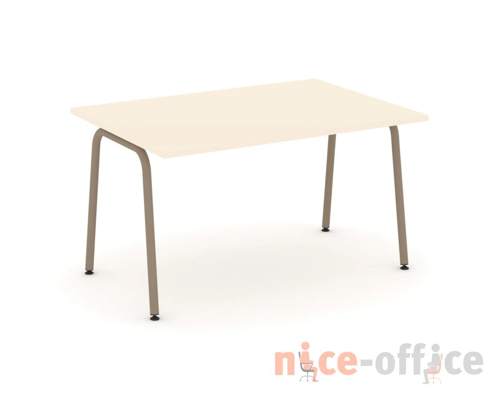Стол переговорный на круглой трубе 138x98x75 Эстетика / Estetica