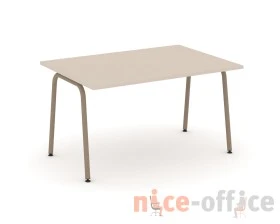 Стол переговорный на круглой трубе 138x98x75 Эстетика / Estetica images