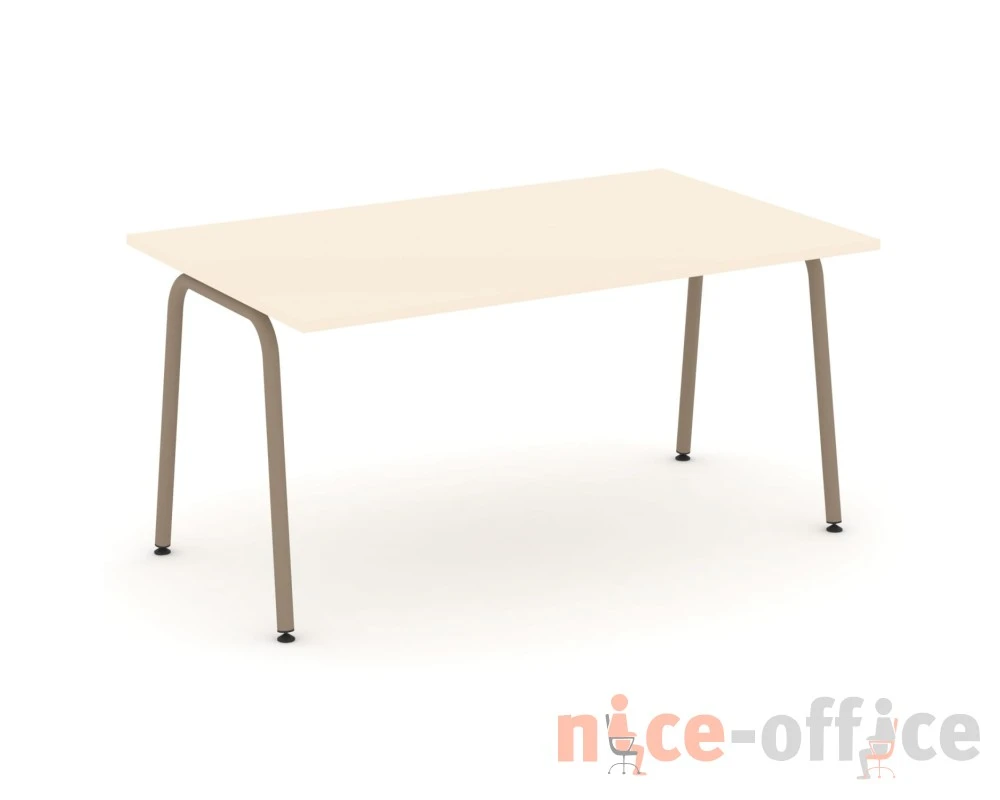 Стол переговорный на круглой трубе 158x98x75 Эстетика / Estetica