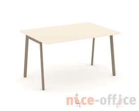Стол переговорный на плоскоовальной трубе 138x98x75 Эстетика / Estetica images