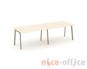Стол переговорный на плоскоовальной трубе 276x98x75 Эстетика / Estetica images