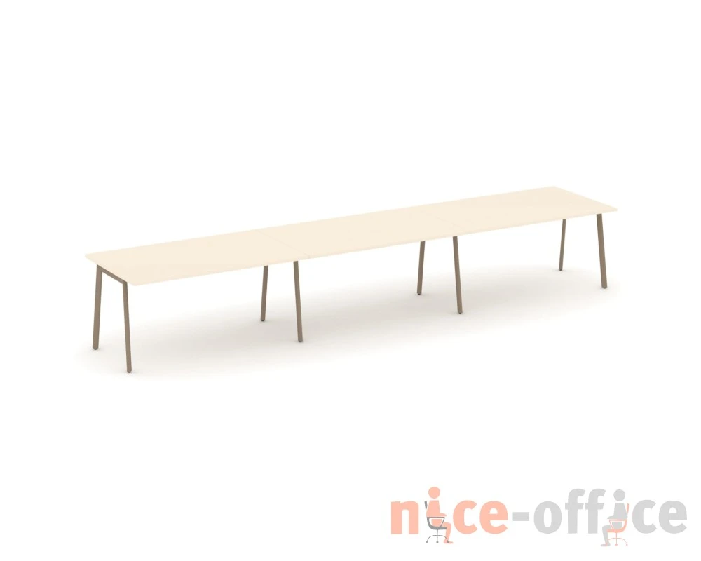 Стол переговорный на плоскоовальной трубе 474x98x75 Эстетика / Estetica