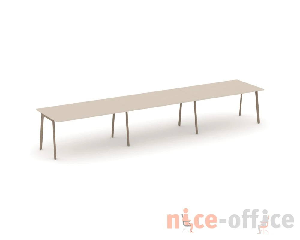 Стол переговорный на плоскоовальной трубе 474x98x75 Эстетика / Estetica