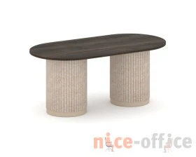 Стол переговорный овальный PR.C.SPRG-006.D 1800х900х750 Фелто / Felto images