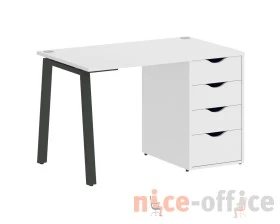 Стол письменный L=1180мм VR.SP-3-118.4.A Хоум Офис / Home Office images