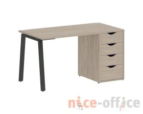 Стол письменный L=1380мм VR.SP-3-138.4.A Хоум Офис / Home Office images