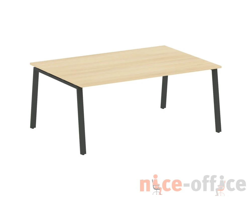 Переговорный стол (1 столешница) на А-образном м/к 180x123,5x75 Метал Систем / Metal System
