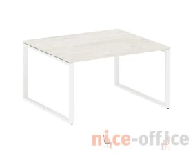 Переговорный стол (1 столешница) на О-образном м/к 140x123,5x75 Метал Систем / Metal System images
