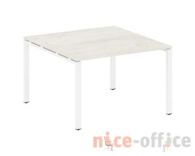 Переговорный стол (1 столешница) на П-образном м/к 120x123,5x75 Метал Систем / Metal System images