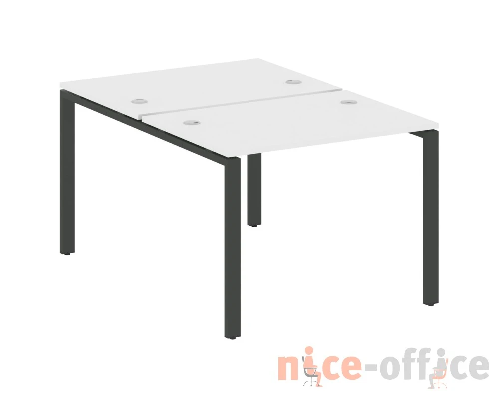 Рабочая станция на П-образном м/к 100x147,5x75 Метал Систем / Metal System