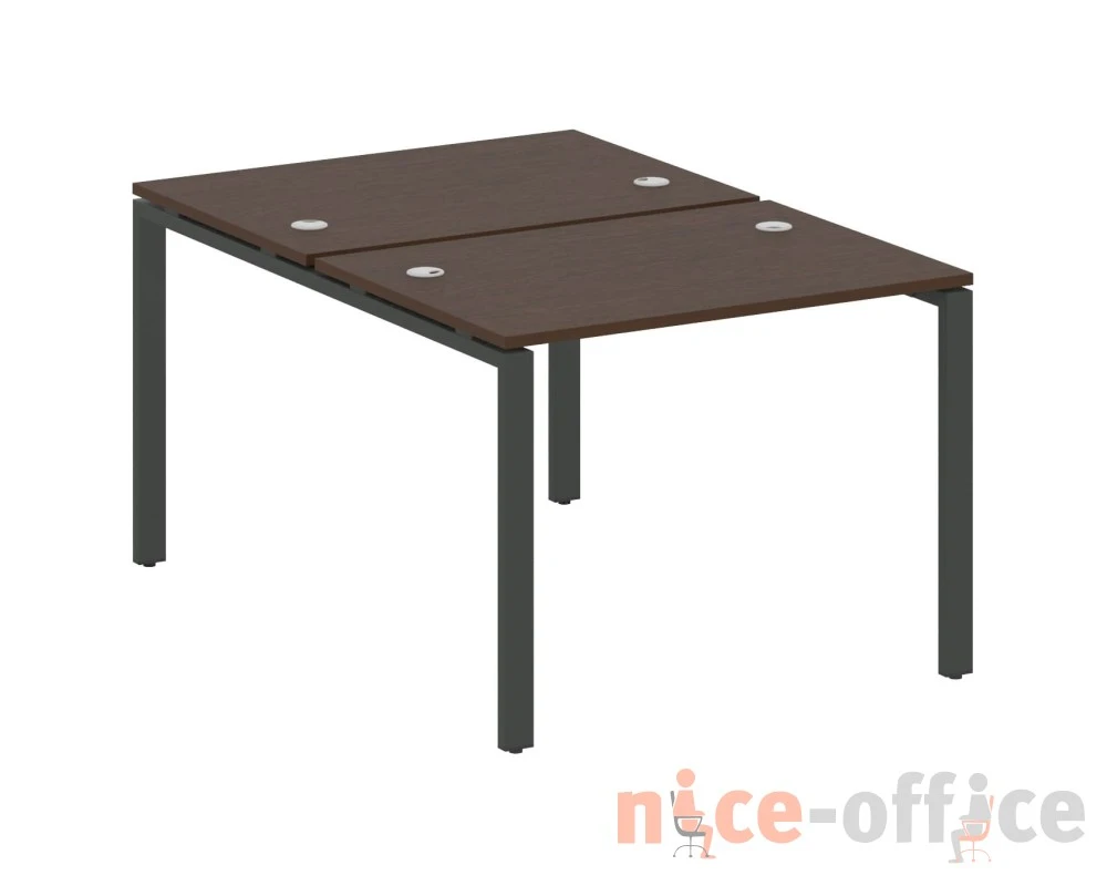 Рабочая станция на П-образном м/к 100x147,5x75 Метал Систем / Metal System