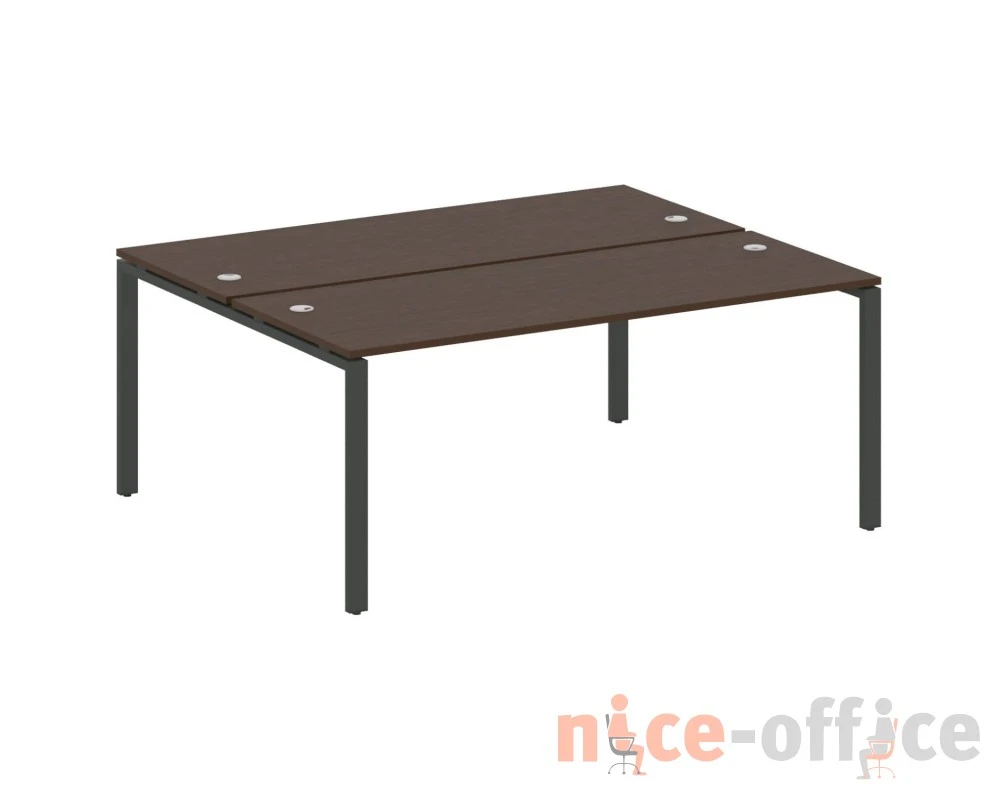 Рабочая станция на П-образном м/к 180x147,5x75 Метал Систем / Metal System