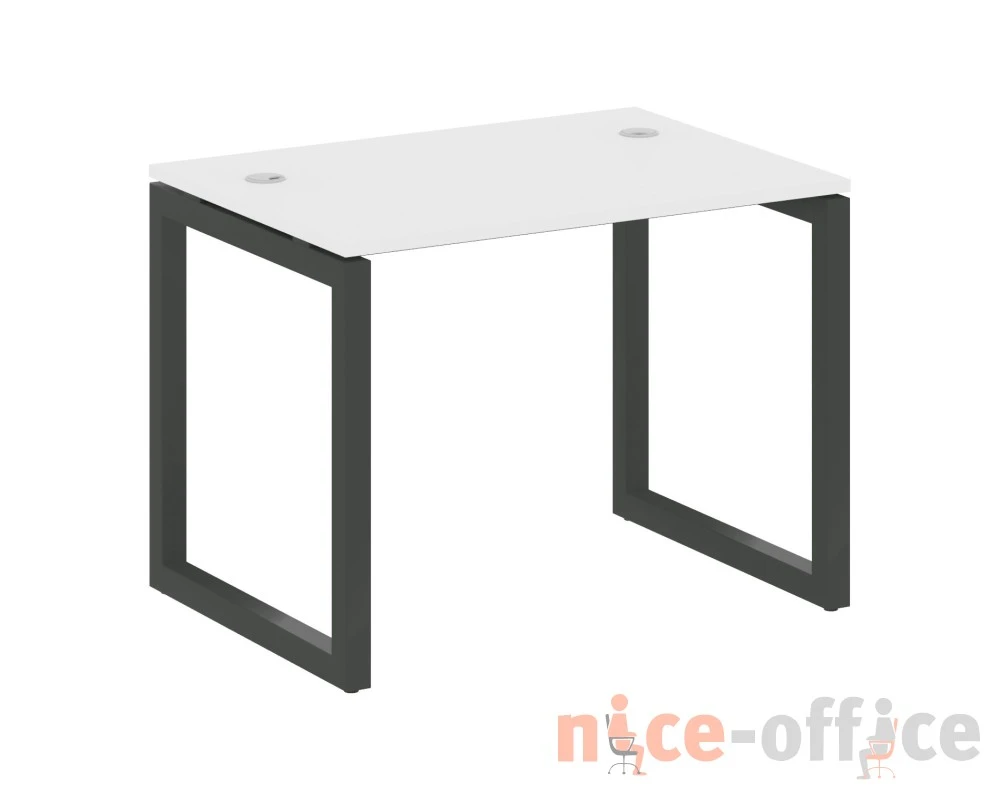 Стол письменный на О-образном м/к 1000x720x750 Метал Систем Куатро 5x5 / Metal System Quattro 5x5
