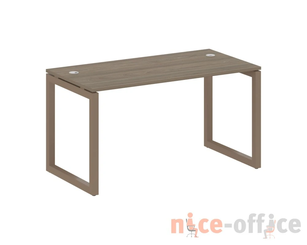 Стол письменный на О-образном м/к 1400x720x750 Метал Систем Куатро 5x5 / Metal System Quattro 5x5