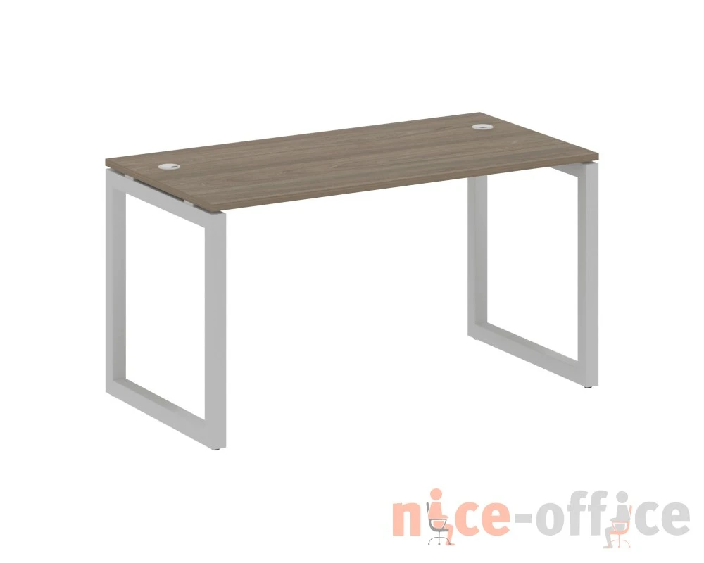 Стол письменный на О-образном м/к 1400x720x750 Метал Систем Куатро 5x5 / Metal System Quattro 5x5