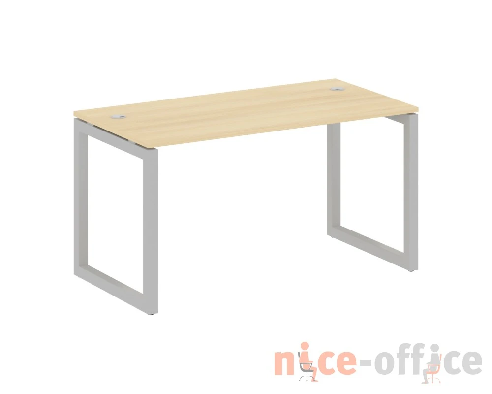 Стол письменный на О-образном м/к 1400x720x750 Метал Систем Куатро 5x5 / Metal System Quattro 5x5