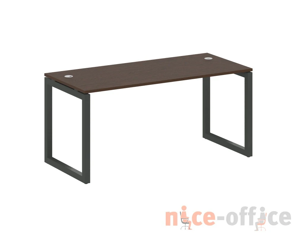 Стол письменный на О-образном м/к 1600x720x750 Метал Систем Куатро 5x5 / Metal System Quattro 5x5